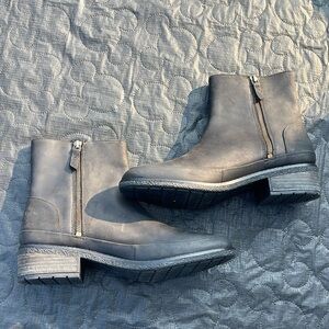 Sperry Top Sider Women's Size 9 Seaport Storm Leather Black Boots - Winter/Rain